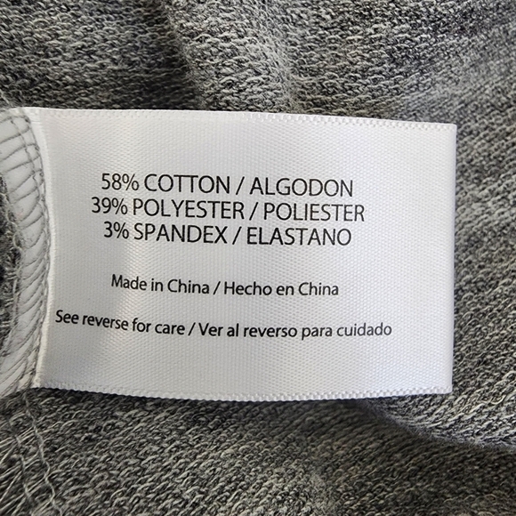 Wildfox Gray Pour Favor Oversized Sweatshirt Size L - Picture 13 of 14